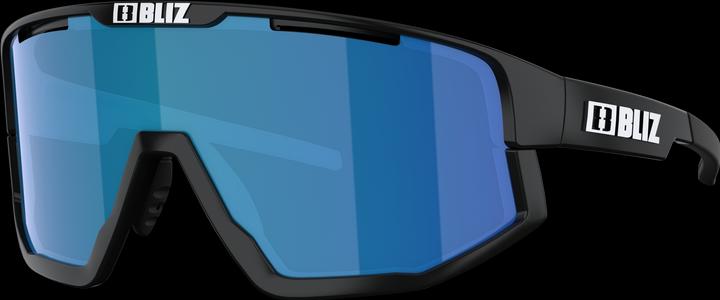 Actual product image Bliz Fusion (Matt Black, Black, White, Smoke w Blue Multi)