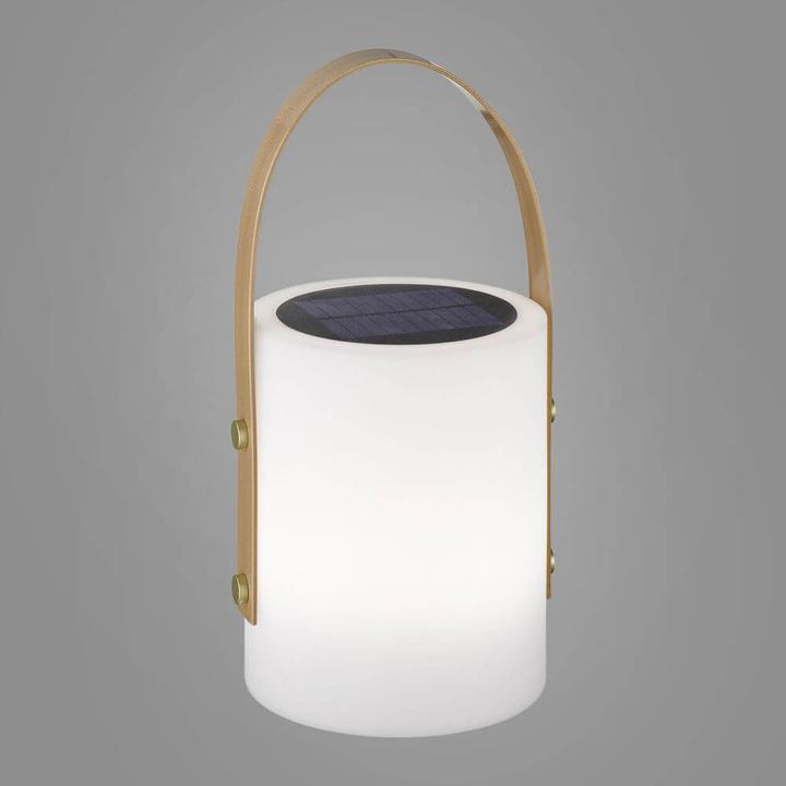 Produktbild FHL easy FHL Bari LED SOLAR Outdoor-Tischlampe, Außenlampe mit Akku 0,5W warmweiß RGB