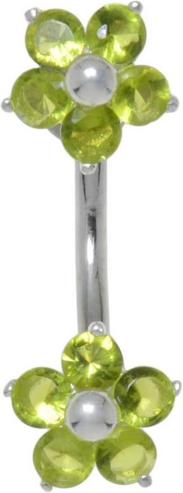 Immagine prodotto Bijouteria Piercing ventre (Acciaio inossidabile, Argento 925, Zirconia)