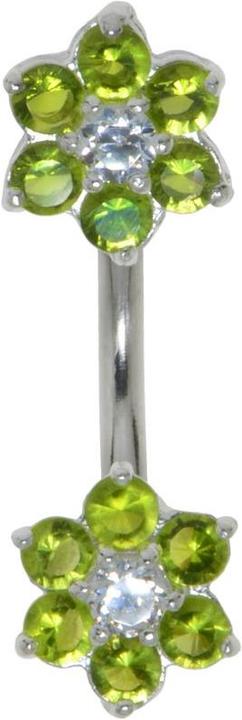 Bijouteria Bauchpiercing (Edelstahl, Silber 925, Zirkonia)