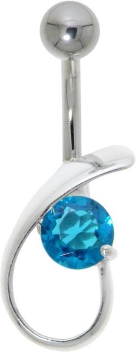 Immagine prodotto Bijouteria Piercing ventre (Acciaio inossidabile, Argento 925, Zirconia)