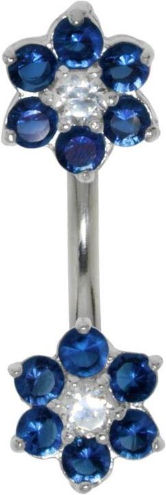 Bijouteria Bauchpiercing (Edelstahl, Silber 925, Zirkonia)