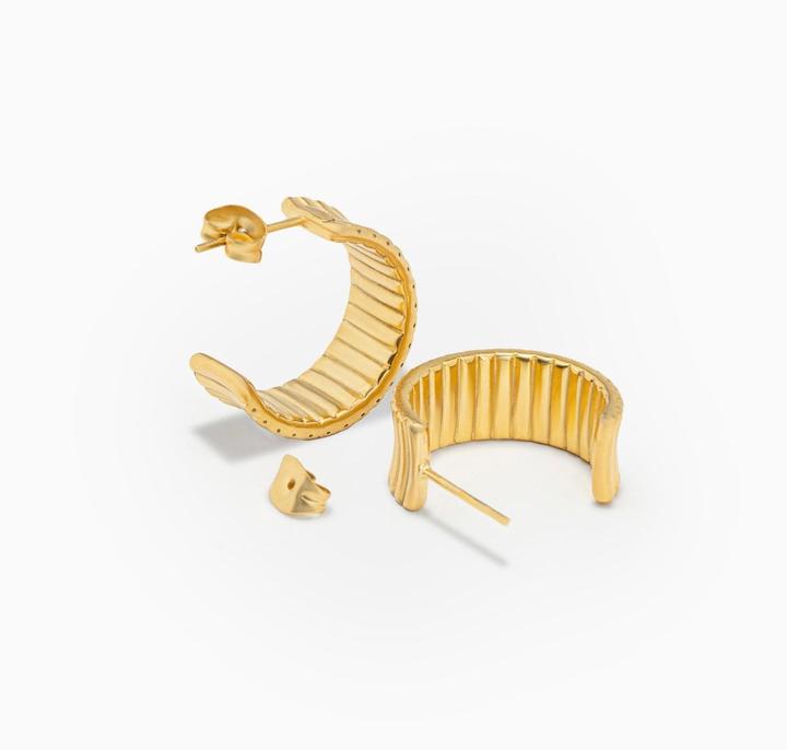 Immagine prodotto Sensora Jewelry Orecchini a cerchio Phuket (Acciaio inossidabile)