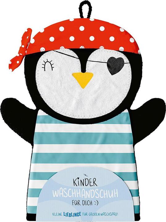 Actual product image La Vida Kids Wash Glove Penguin (27 x 20 cm)