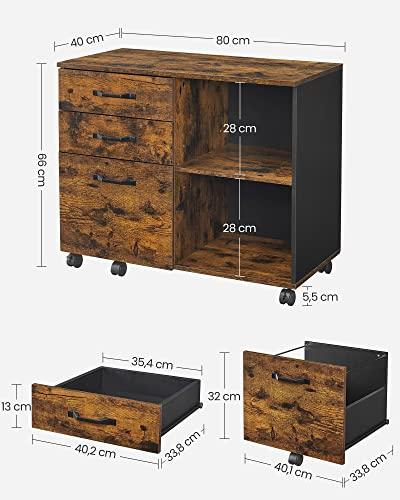 Actual product image Vasagle Rolly (80 x 40 x 66 cm)