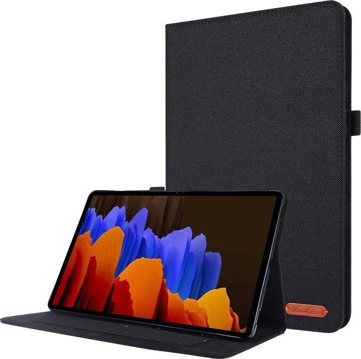 König Design Protective Tablet Case for Samsung Galaxy Tab S7 FE Case Cover Case Black (Galaxy Tab S7 FE)