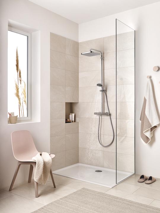 Actual product image Grohe Vitalio Comfort 250 overhead shower (1 Beam types, 9.50 l/min)
