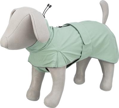 Immagine prodotto Trixie CityStyle Dublin mackintosh, L, 62 cm, salvia (L, Cappotto impermeabile per cani)