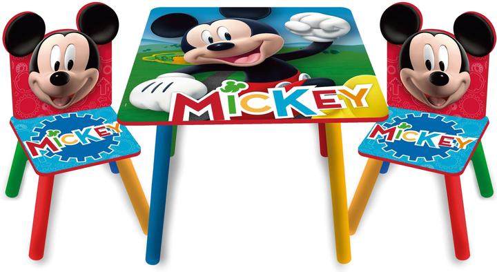 Arditex Gruppo di seduta per bambini Mickey Multicolore (Dinette per bambini)