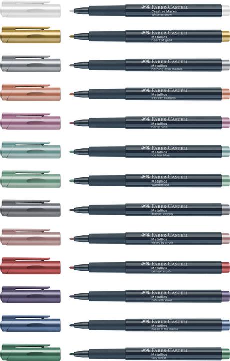 Productafbeelding Faber-Castell Metallics marker (Gekust door een roos, 1.50 mm, 1 x)