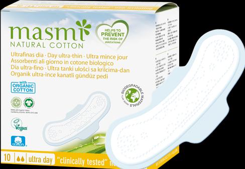 Produktbild Masmi Bio Ultra Tag (10 x, Damenbinden)