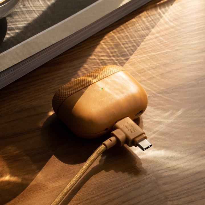 Produktbild Native Union Leather Case für Apple AirPods Pro 1G & 2G (Kopfhörer Hülle)