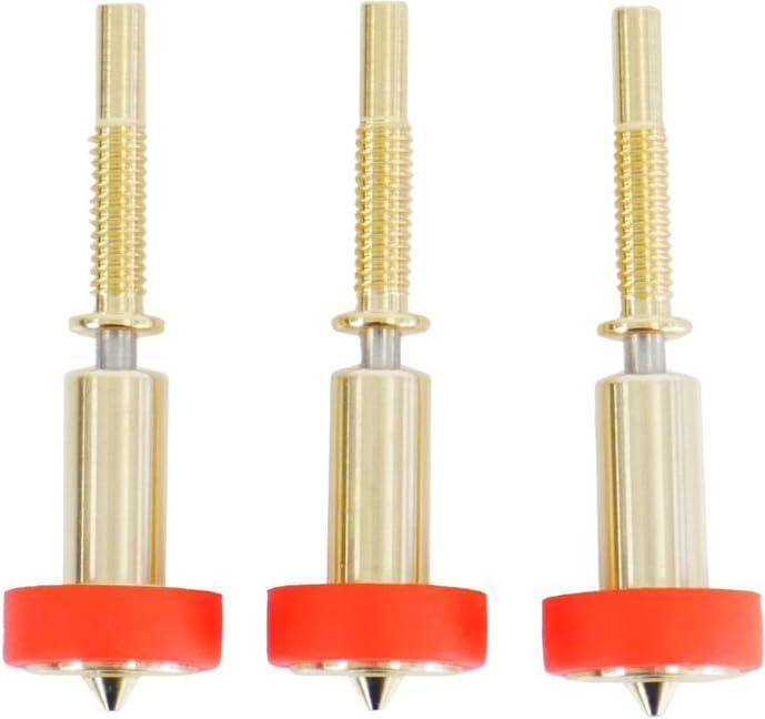 Actual product image E3D Online E3D RapidChange Revo Nozzle Assembly High Flow 0.4mm - 3-Pack (Blast pipe)