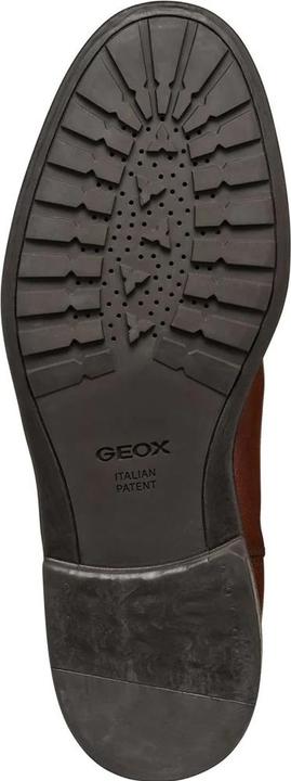 Actual product image Geox Mens Tiberio Patent Leather Ankle Boots (41)