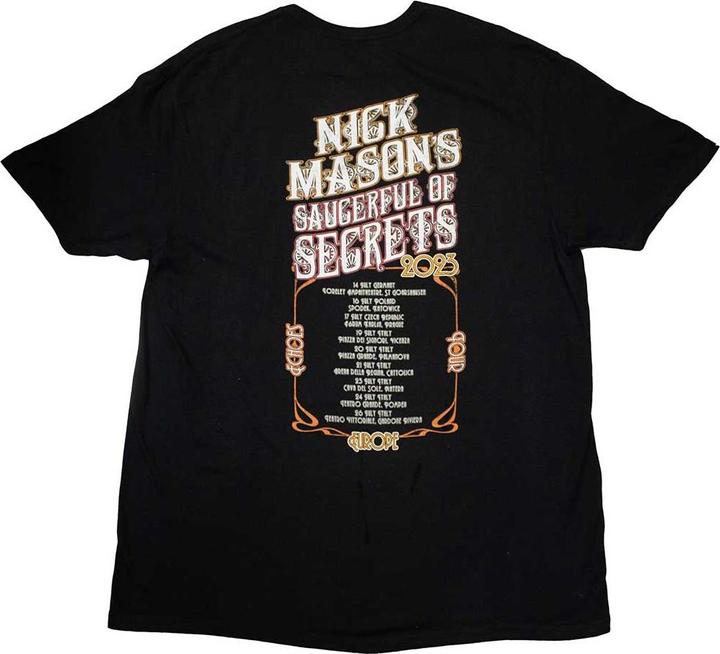 Produktbild Mason's Nick Saucerful Of Secrets Europe Tour 2023 TShirt (XL)