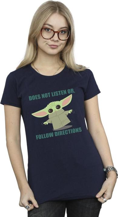 Produktbild Star Wars The Mandalorian Grogu Does Not Listen TShirt (XXL)