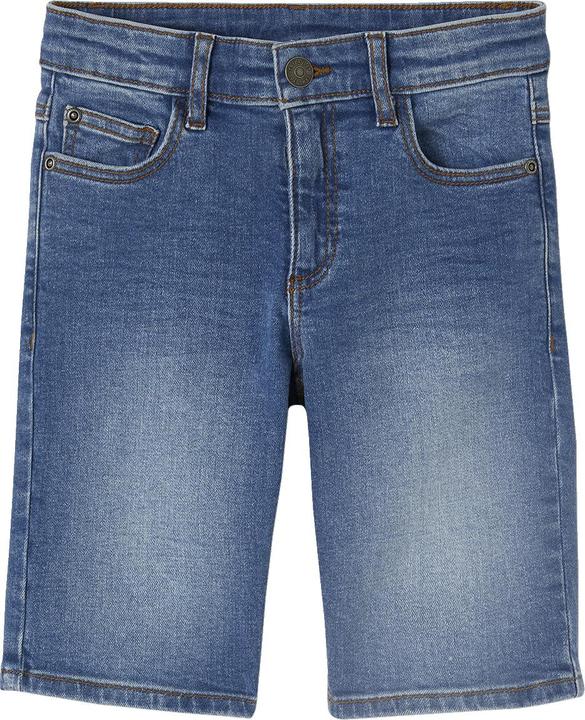 Immagine prodotto Vertbaudet Jungen Jeansshorts BASIC OEKO-TEX®, Bundweite verstellbar (92)