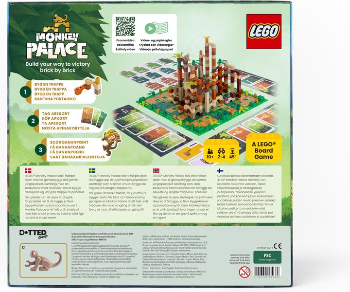 Image du produit LEGO Palais des singes (Suédois, Danois, Norvégien, Finlandais)