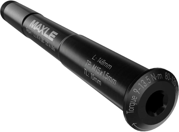 RockShox Axe Maxle Stealth Front MTB, 15x110, Longueur 158mm, Filetage L