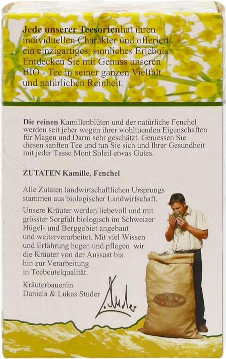 Actual product image Swisstea Chamomile tea mont Soleil (63 g)