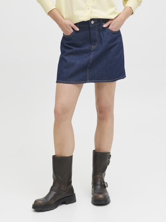Actual product image JJXX Jxlaura Short Mw Denim Skirt R300 Dnm Ln (S)