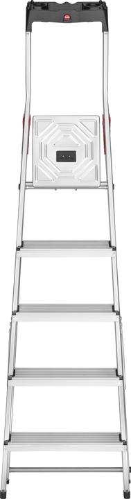 Produktbild Hailo L60 StandardLine, Alu-Sicherheits-Stehleiter, 5 Stufen (Stehleiter, 184 cm)