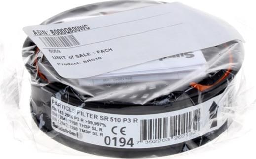 Image du produit Sundström Filtre a particules de rechange SR 510 P3 pour Pandemic Flu Kit SR100 (1 x)