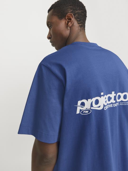 Actual product image Jack & Jones Jcounion Back Print Tee Ss Crew Noos (M)