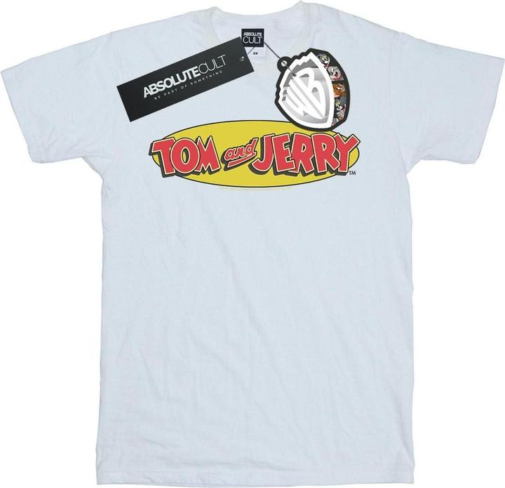 Tom & Jerry Inline Logo TShirt (4XL)