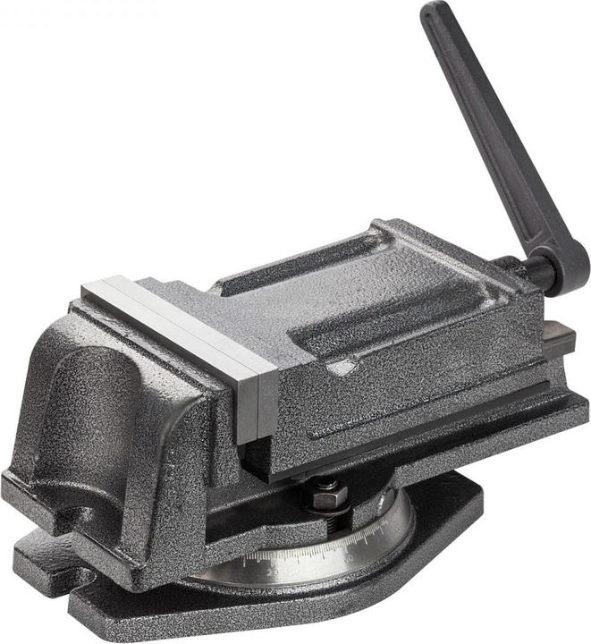 Produktbild Dema Präzisionsmaschinen Schraubstock Werkbankschraubstock 125mm mit Spindelantrieb (105 mm)