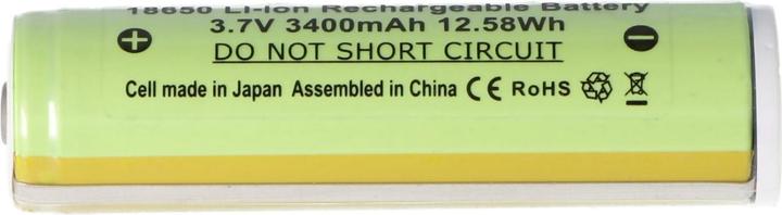 Actual product image Panasonic Battery Ledlenser 501001 Replacement battery M7R, M7RX, X7R, H14R.2, F1R, H8R, M7R, MH10, MT10