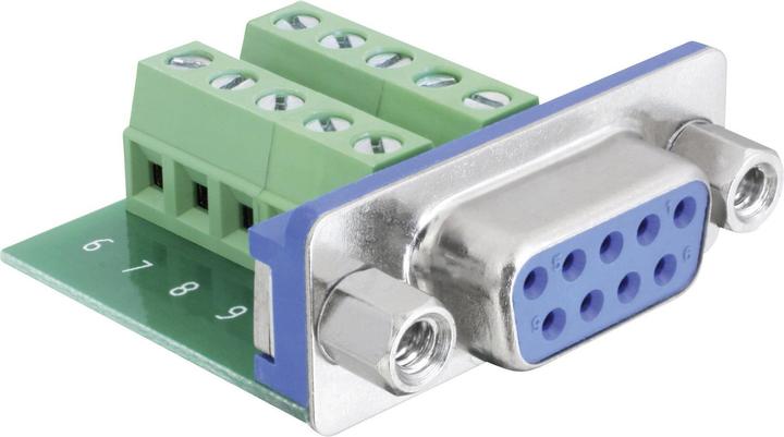 Delock Terminalblock RS232 DB9