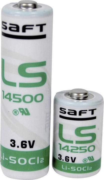 Saft Lithium battery standard (1 pcs., 1/2 AA, 1200 mAh)
