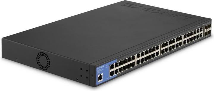 Immagine prodotto Linksys LGS352C-EU Switch di rete gestito Gigabit Ethernet (10/100/1000) Power over Ethernet (PoE) Nero (48 porte)
