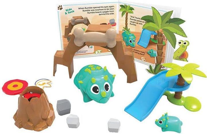 Actual product image Learning Resources Zestaw robot do nauki kodowania Rumble & Bumble LER 3082 (dinozaur)