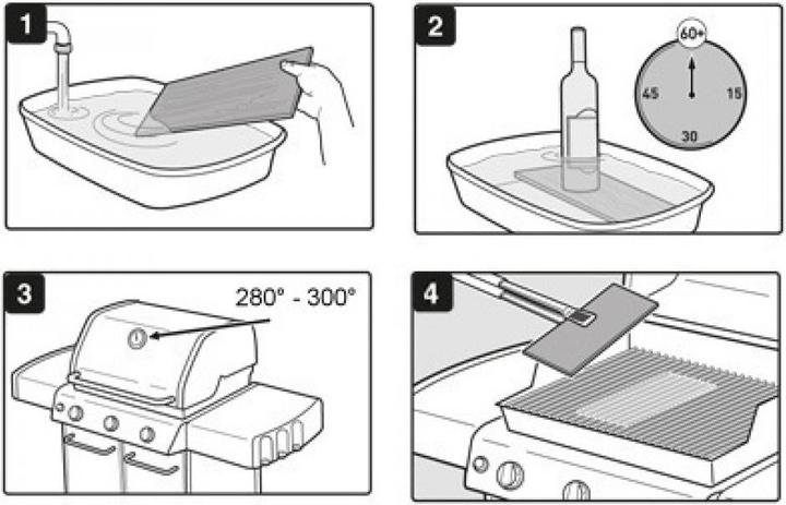 Actual product image Weber Smoking boards