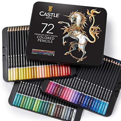 Produktbild Castle Arts 72 Buntstifte - Set
