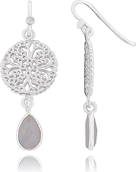 Leyda Ohrhänger Amulett (Silber 925, Stein)
