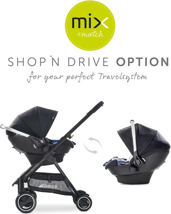 Produktbild Hauck iPro Baby Set i-Size (Babyschale, ECE R129/i-Size Norm)