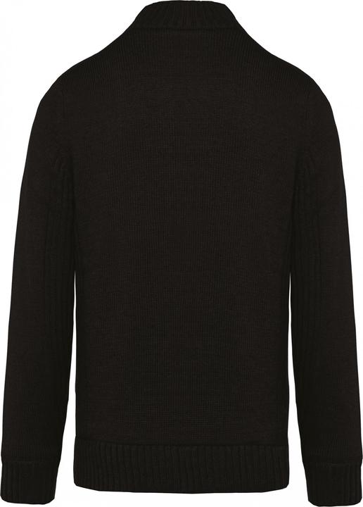 Kariban Fleece-gefütterte Strickjacke