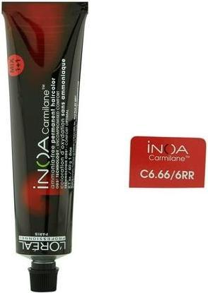 Image du produit L'Oréal Paris L'Oreal Inoa Carmilane Permanent Dye - Ammonia-Free, Shade 6.66, 60 Ml (6.66)