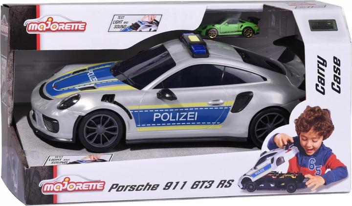 Produktbild Majorette Porsche 911 GT3 RS Polizei Carry Case