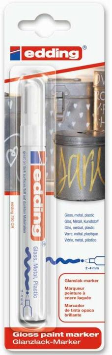 Image du produit Edding 750 (Blanc, 4 mm, 1 x)