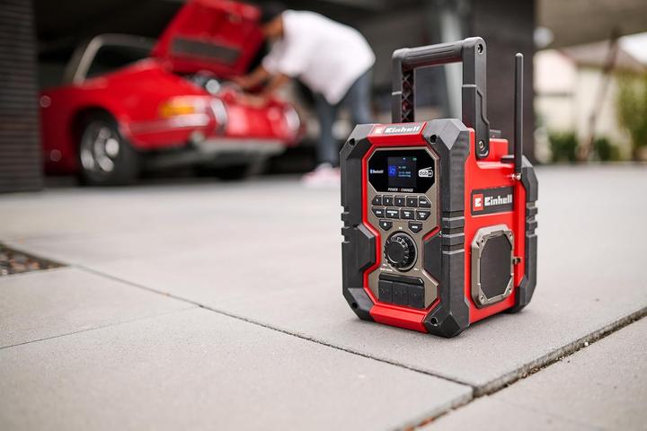 Actual product image Einhell Baustellenradio Akku-Radio TE-CR 18 Li DAB+/FM/BT, Solo (DAB+, Bluetooth)