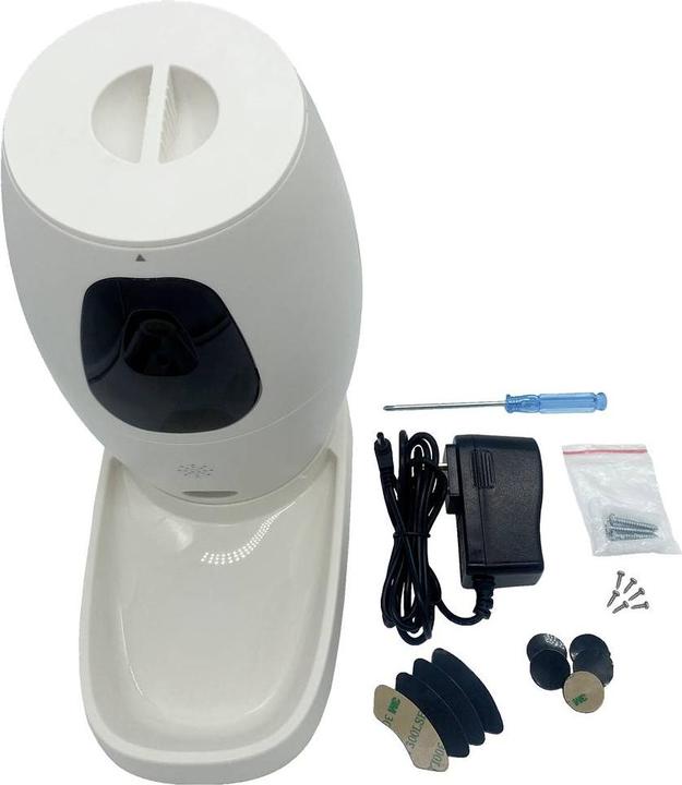 Produktbild Berger & Schröter Smart Pet Feeder Futterautomat, Tierkamera Weiss 1 St.