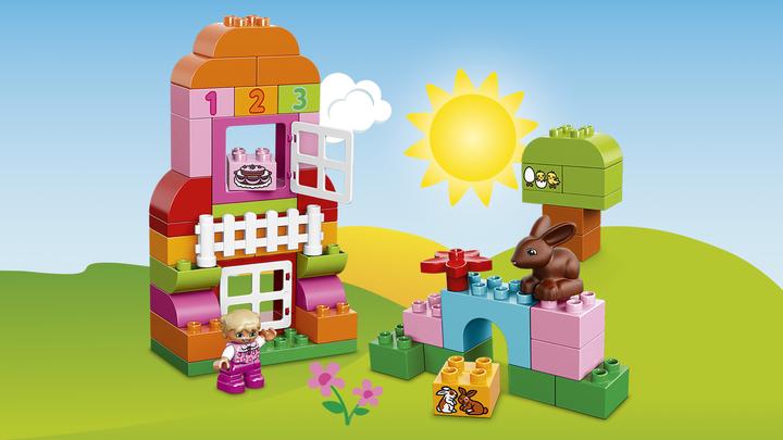 Image du produit LEGO DUPLO Grande boîte à pierres fille (10571)