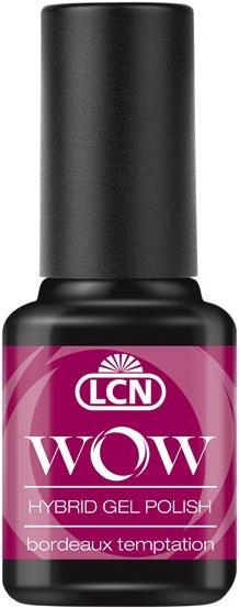 LCN WOW Hybrid Gel Polish (Bordeaux Temptation, Gel-Effekt Nagellack)