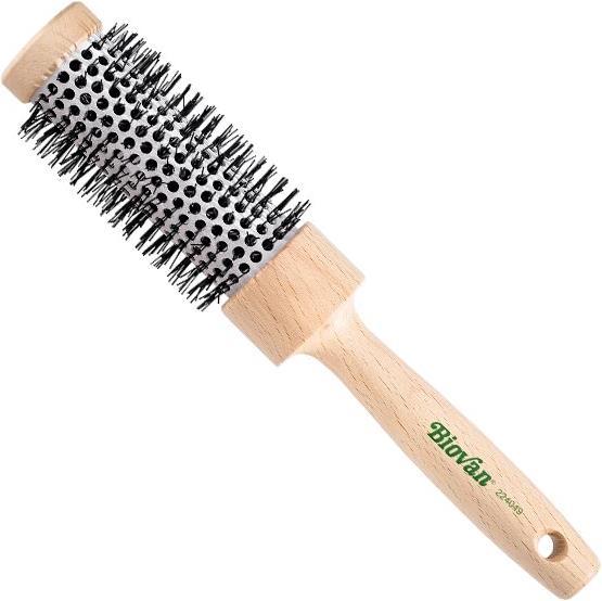 Immagine prodotto Biovan Spazzola rotonda per asciugacapelli con rivestimento in ceramica