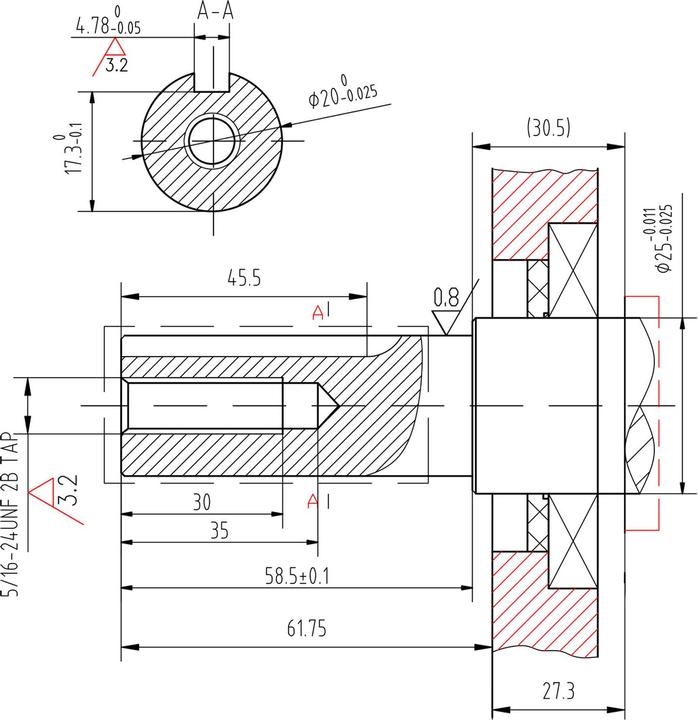 Produktbild Wiltec LIFAN KP230 20mm Benzinmotor Einzylinder 6,5PS Motor Rüttelplatte Baumaschine