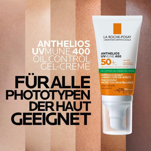Actual product image La Roche Posay Anthelios Oil Control (Sun gel, SPF 50+, 50 ml, 77 g)